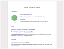 Tablet Screenshot of itamarst.org